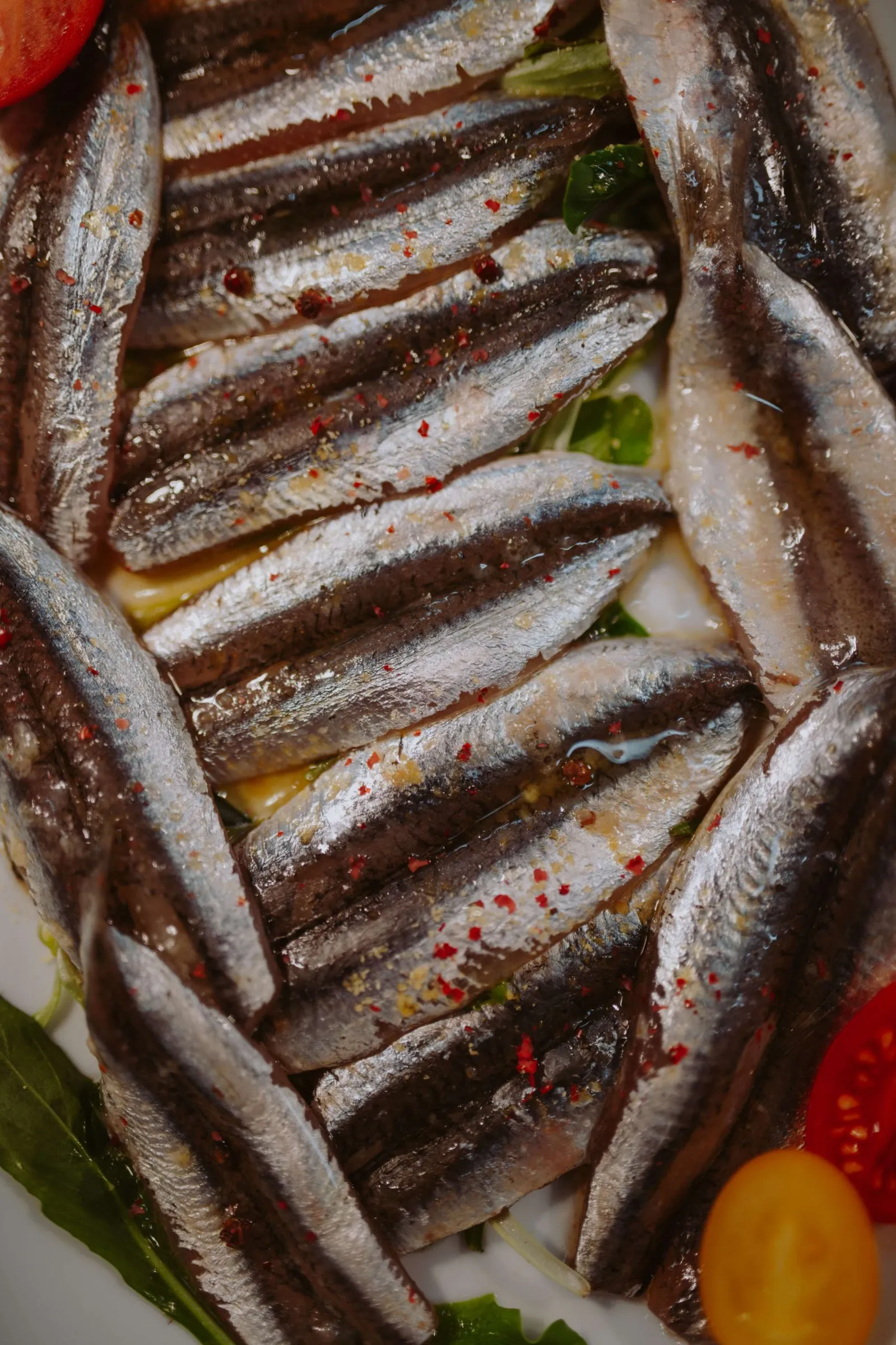 Alici di lampara marinate da noi
